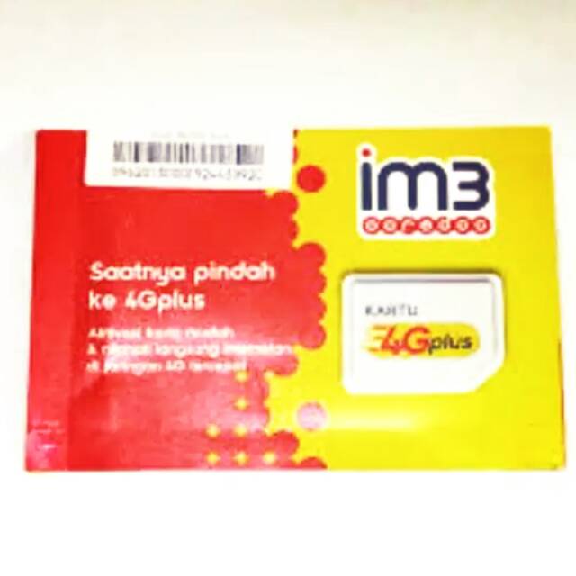 Chip upgrade 4G indosat