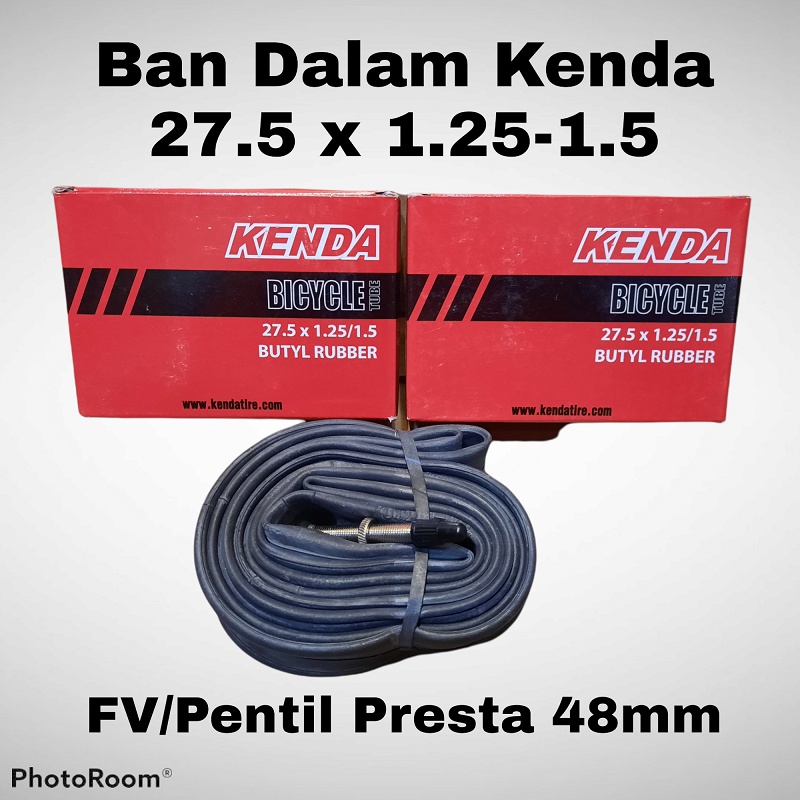 Ban Dalam Kenda 27.5 x 1.25 - 1.50 - 650b x 28-34c  * Untuk ukuran ban : 27.5 x 1.25 - 1.50 - 650b x