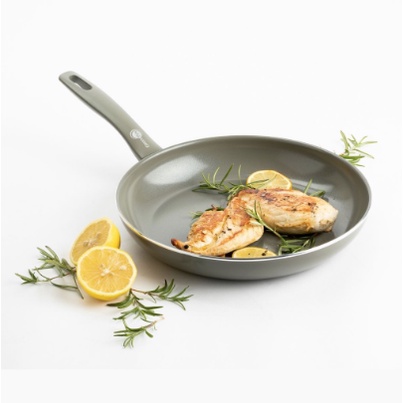 GreenPan - Delight Grey Open Frypan 24 cm x 39 mm