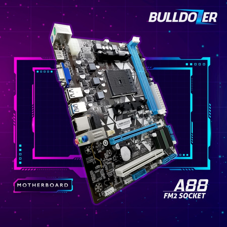 MOTHERBOARD AMD SOCKET FM2+/FM2 A88 BULLDOZER DDR3