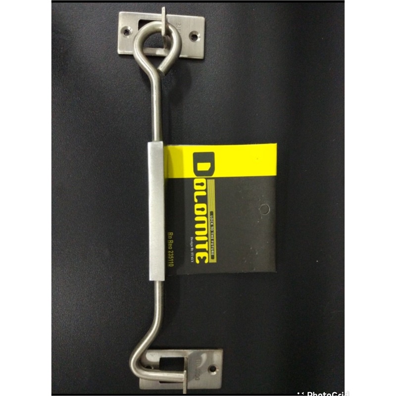 Hak Angin 8 Inch Stanlis Steel 304 penahan jendela kotak jumbo pengait kaitan jendela jumbo stainles