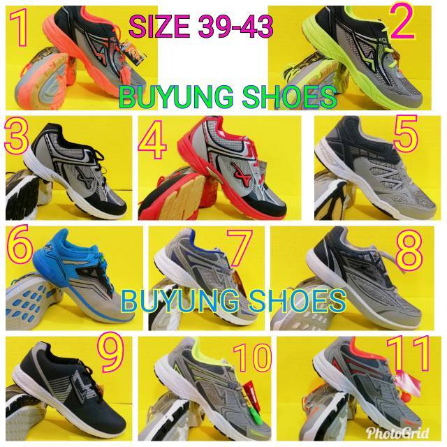 Sepatu sport pro att pria/sepatu running pria terbaru