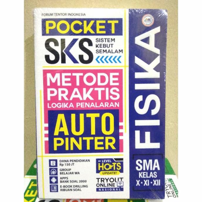 

BUKU POCKET SKS FISIKA SMA Kelas X,XI,XII By Forum Edukasi