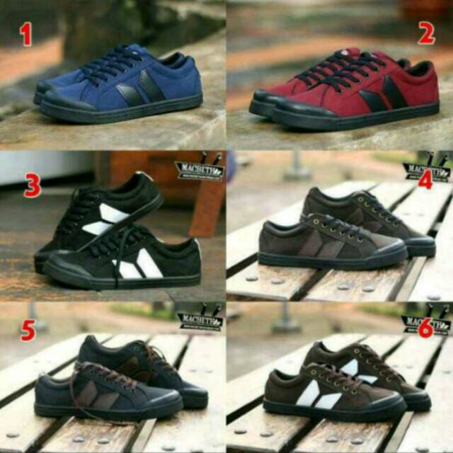 Sepatu pria macbeth vegan.sneakers.kets.casul