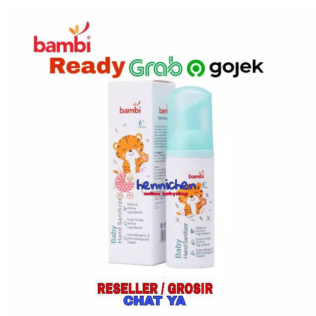 PROMO DISC 50 % Bambi Baby Hand Sanitizer 60mL