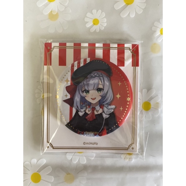 official noelle pin badge kfc edition