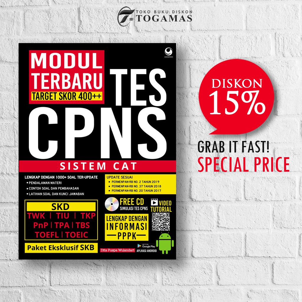 MODUL TERBARU TES CPNS SISTEM CAT - ORI