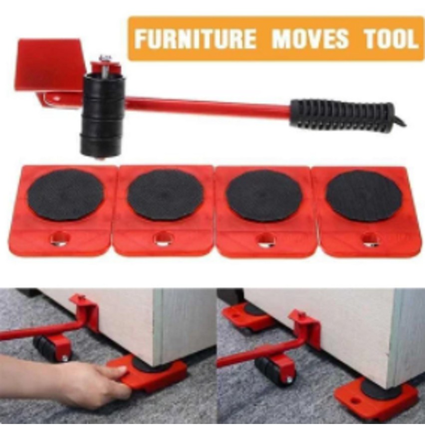 Alat Bantu Pemindah Barang / Move tool 4 roda  Trolley Jungkit / Roda Angkat Barang maksimal 150 kg