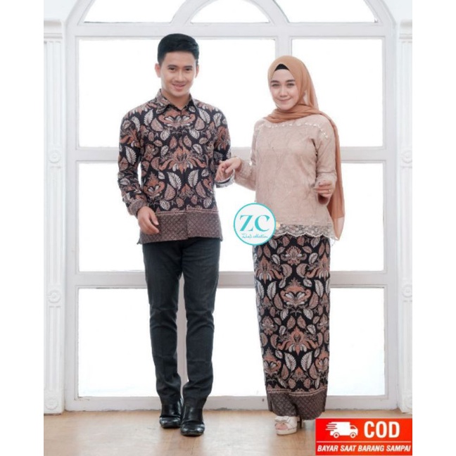 KEBAYA MODERN COUPLE BATIK ORIGINAL- KEBAYA KONDANGAN-KEBAYA LAMARAN BEST SELLER