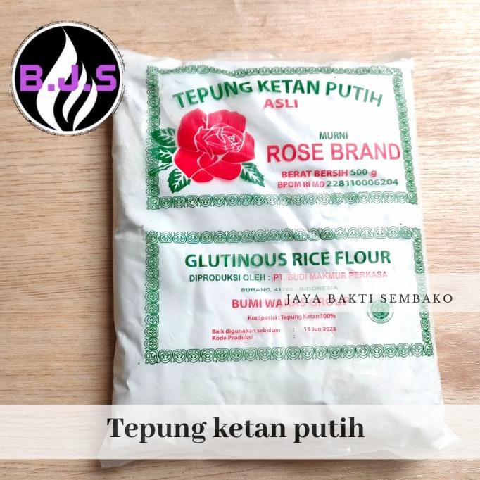 

TERBARU TEPUNG KETAN PUTIH ROSE BRAND 500GR TERBAIK
