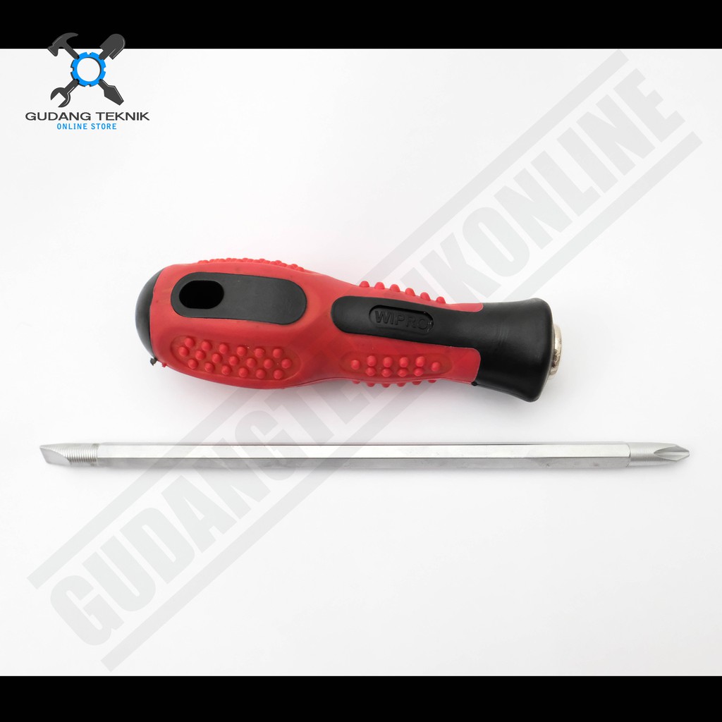 Obeng Bolak Balik Wipro OBB6 6inch Obeng - Obeng + Wipro 6 Inch