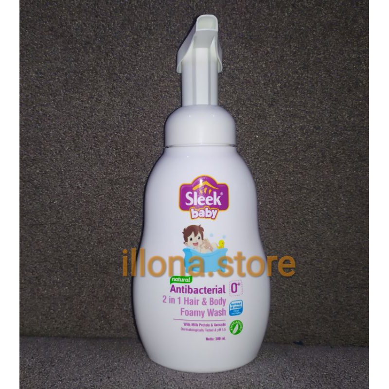 Sleek 2in1 Hair and Body Foamy Wash