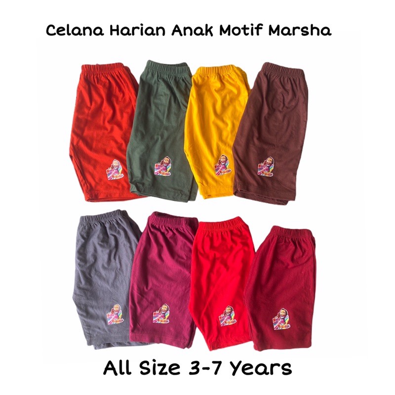 Celana Pendek Anak Perempuan Short Pants Celana Harian Anak Cewek Dalaman Rok Celana Strit Murah