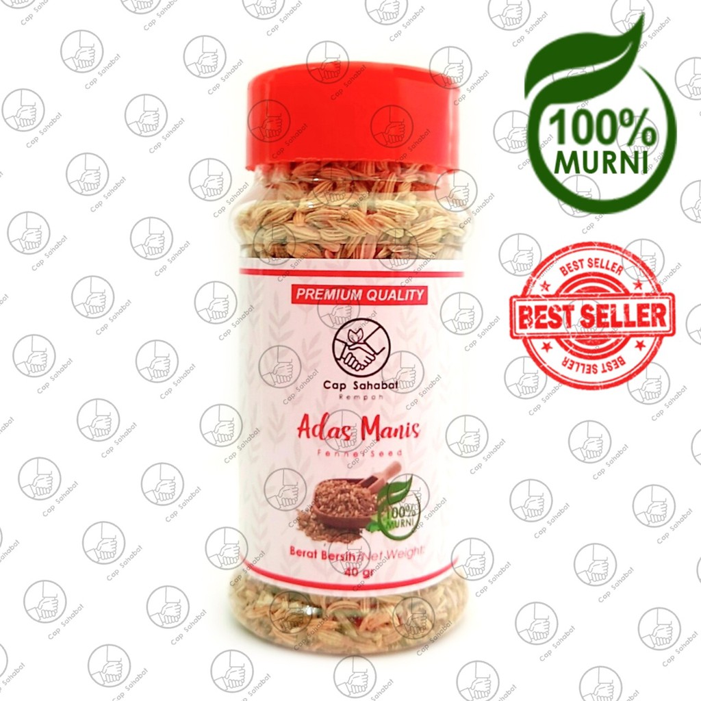 

Cap Sahabat - Adas Manis Botol Premium / Fennel Seeds