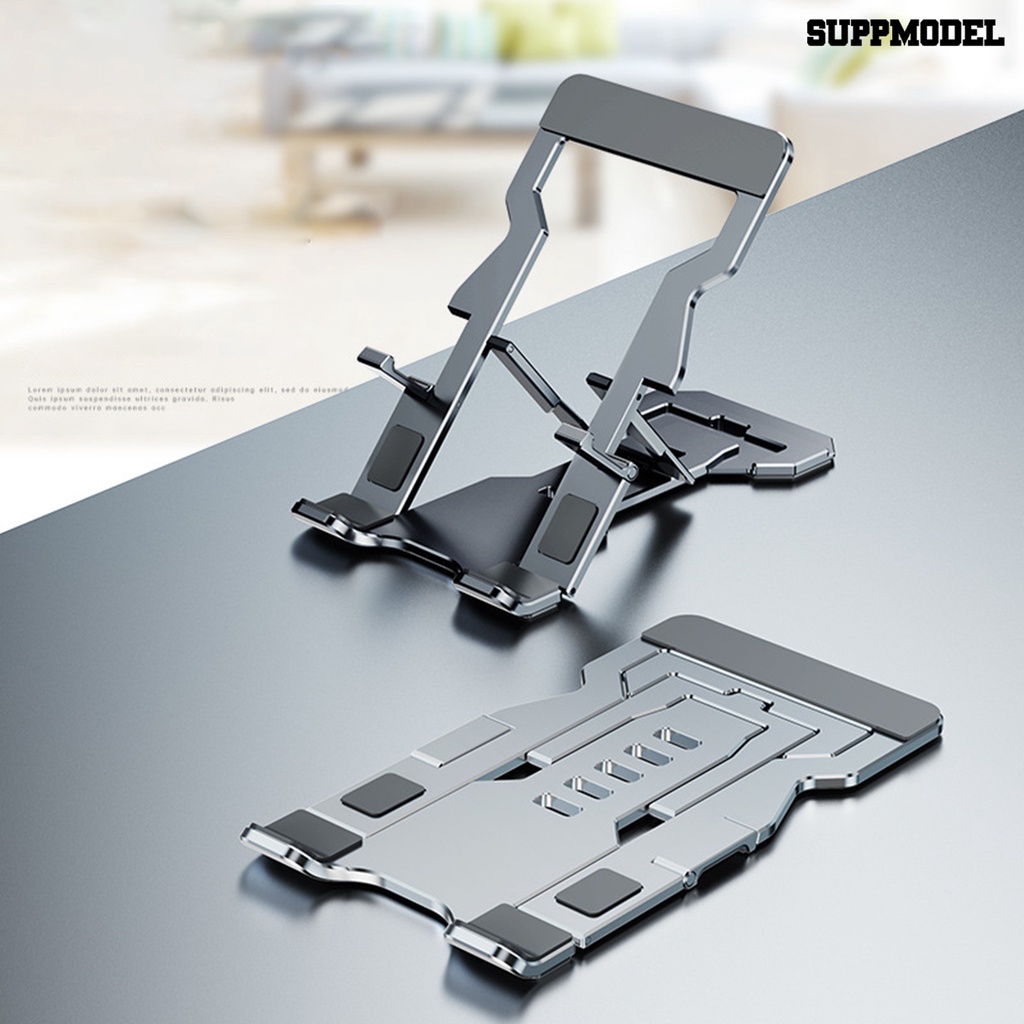 Sdl T612 Stand Holder / Dudukan Ponsel / Tablet Model Lipat Bahan Aluminum Alloy Serbaguna Anti slip Untuk Meja