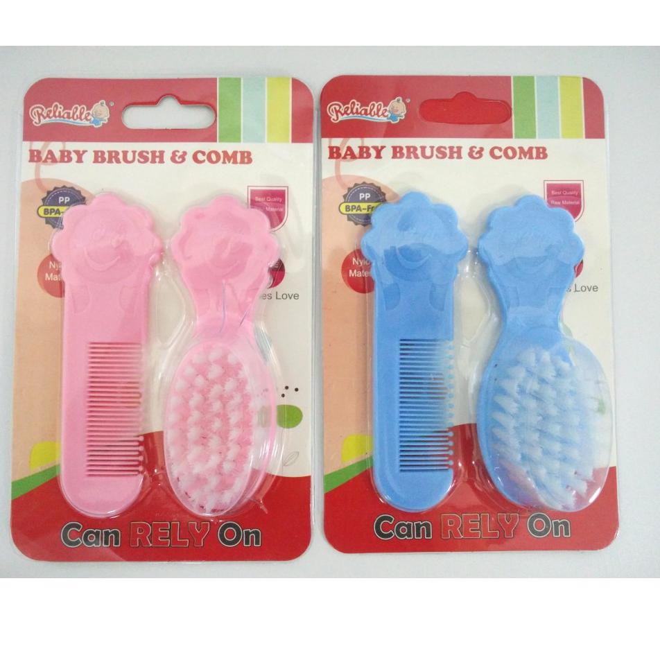 RELIABLE MURAH SISIR BAYI /  COMB &amp; BRUSH BABY SIKAT DAN SISIR FANTASY / MELODI / DESTINY / MATAHARI