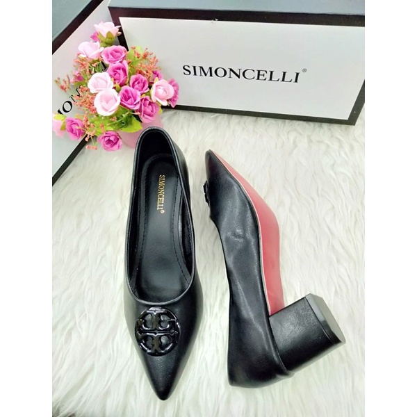 COD SEPATU TAPAK TAHU SIMONCELLI SEPATU TUMIT TAHU KERJA KULIAH PESTA WANITA IMPORT TERKINI TERHITS