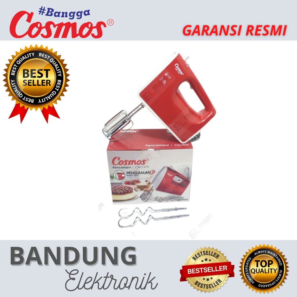 Hand Mixer Cosmos CM 1679 Mixer Tangan Cosmos Turbo Mixer Turbo