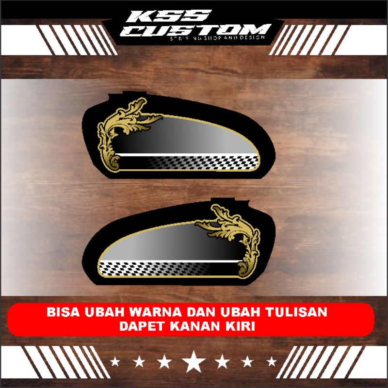 striping cb 125 - striping cb clasic - striping cb lama - striping cb simpel