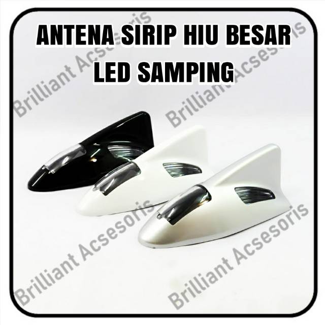 Antena Sirip Hiu Variasi - By LED - Type Besar