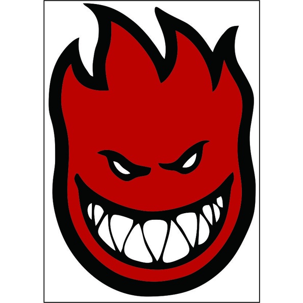 sticker printcut spit fire ( 5 x7 cm )