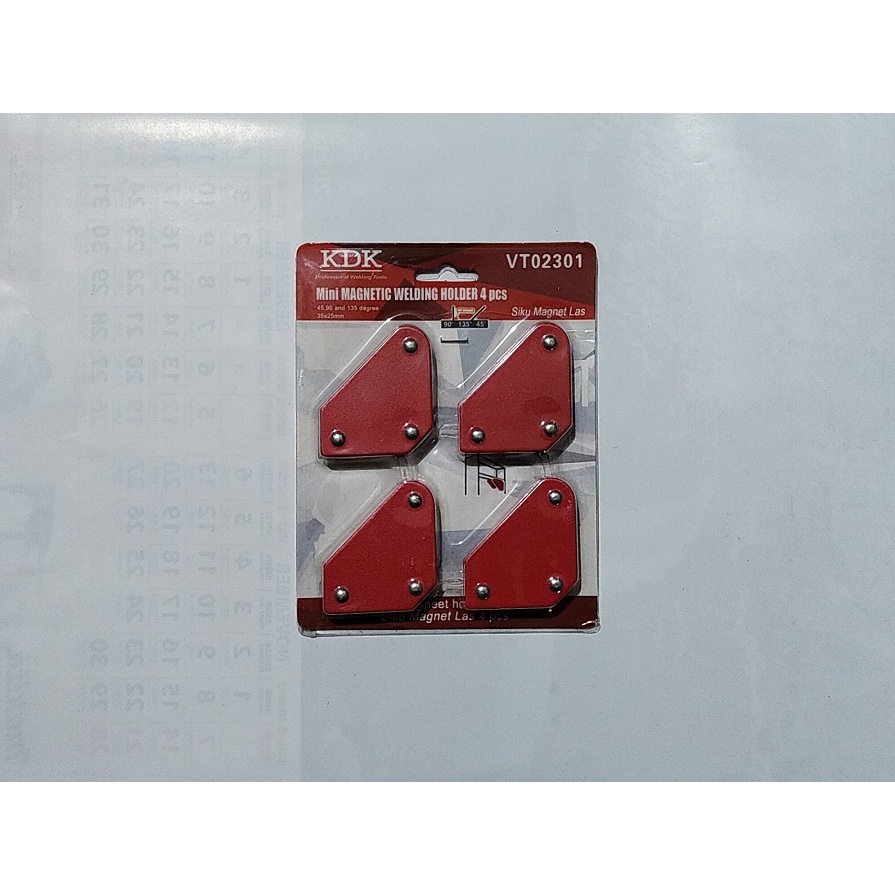 KDK Siku Magnet Las 2 Inch - Welding Magnet 4 PCS