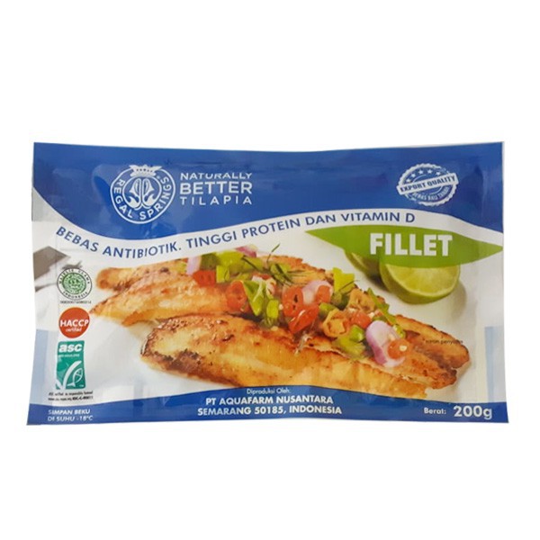 

TILAPIA FILLET 200GR