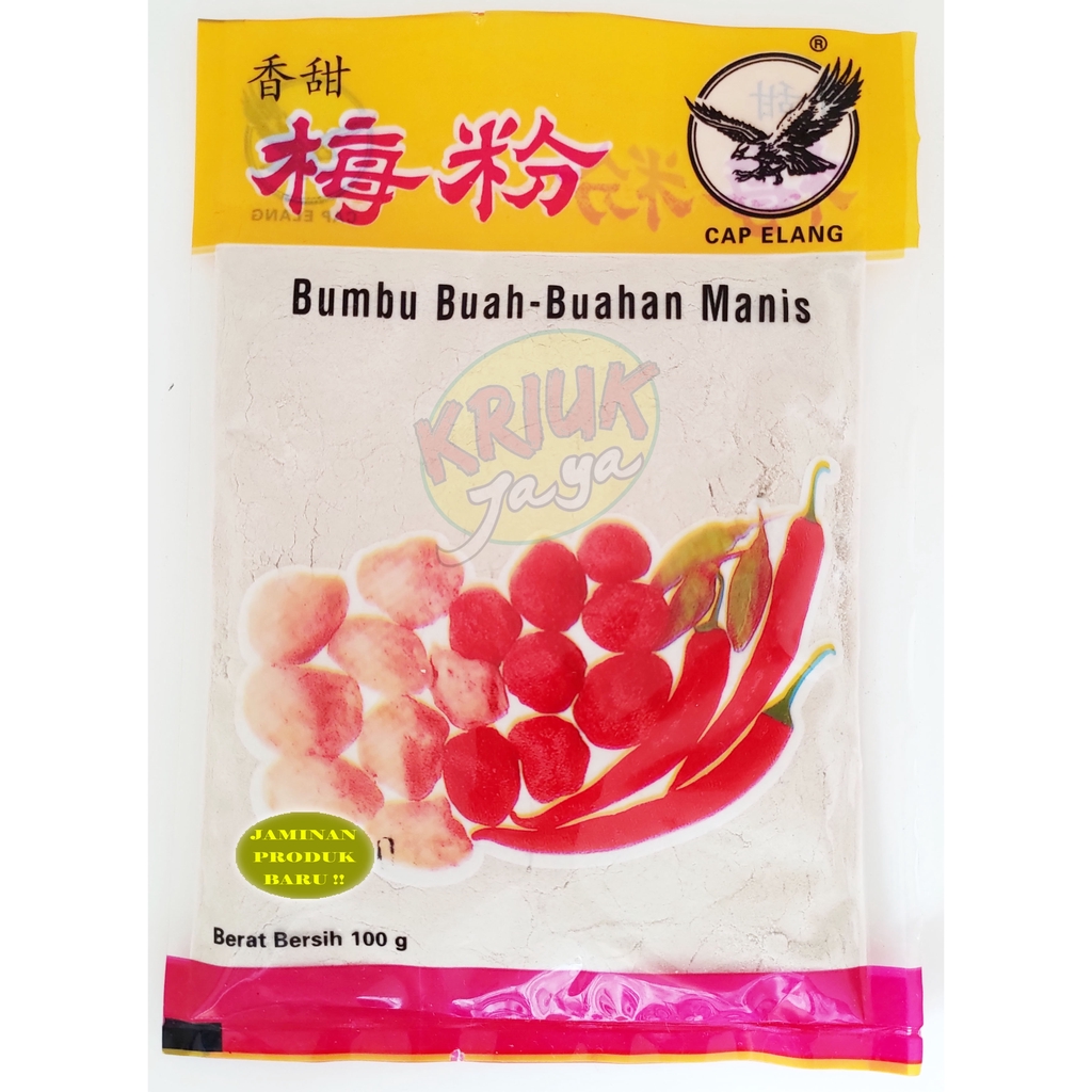 

BUMBU BUAH BUAHAN Cap ELANG 100gr Rasa MANIS