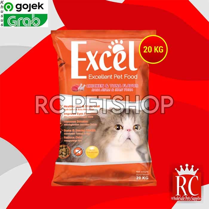 [GOSEND] Makanan Kucing / Cat Food Excel 20 kg