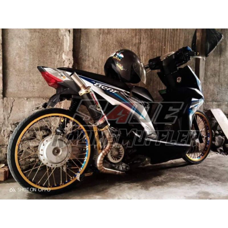 Knalpot daeng cobra ngacung Mio Mio J beat freego Vario 150 Scoopy aerox nmax  dll