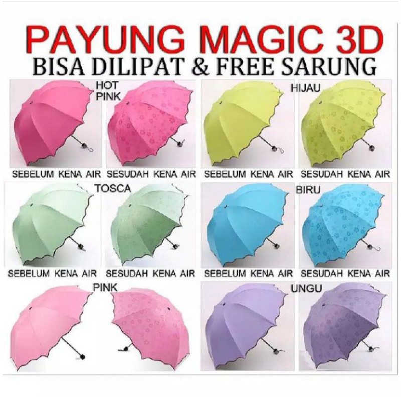 PAYUNG MAGIC//PAYUNG 3D ( 1KG MUAT 3PCS)