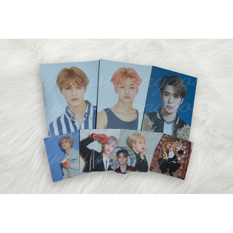 Jaemin Jeno We Go Up Folding Photo Kihno, Postcard Dream, CC reload, Jaehyun Welkit 2020 NCT 127