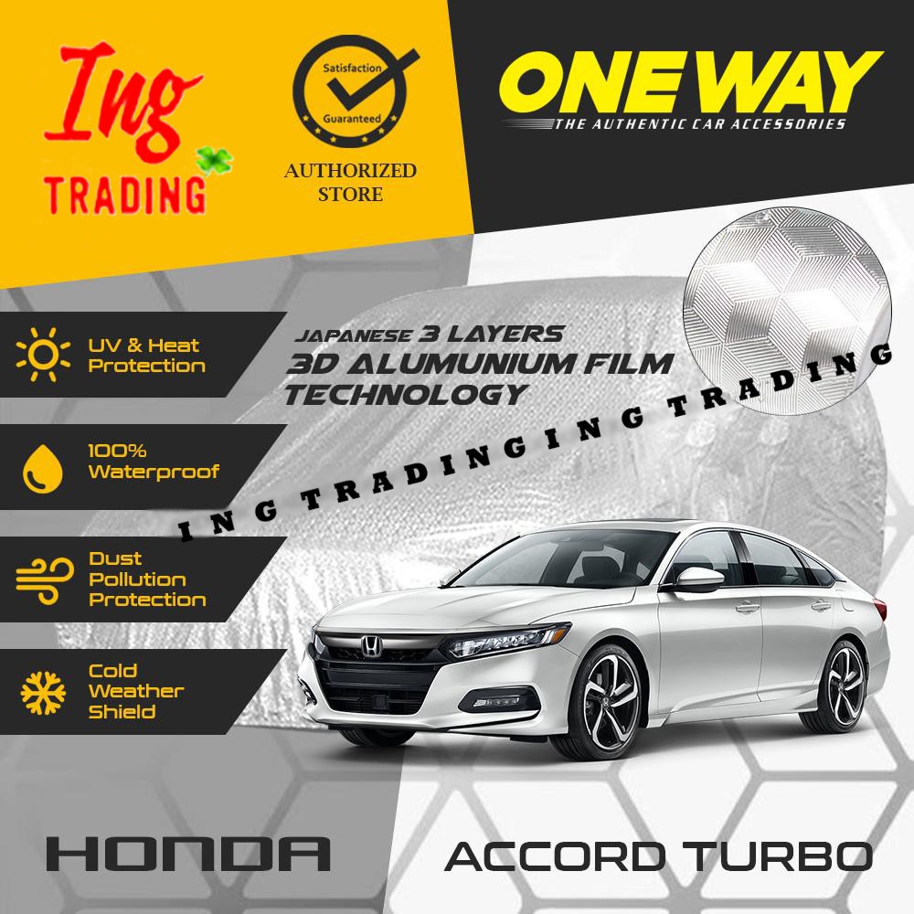 Cover Sarung Mobil Accord Turbo Anti Air Waterproof 3 LAPIS