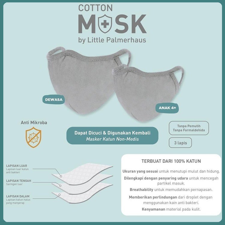 Little Palmerhaus Cotton Mask