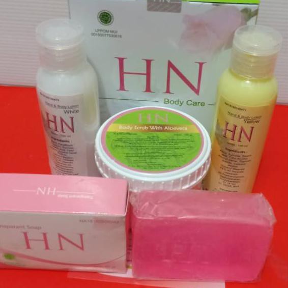 [COD] HN BODY CARE PAKET 4IN1 dengan SPF 30 Memberikan Perlindungan Ganda Terhadap Kulit Halus &amp; Harum.