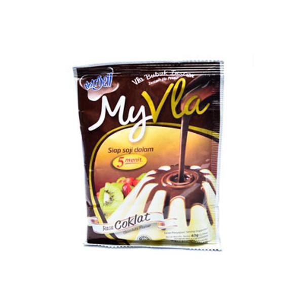 Nutrijell Vanila/coklat My Vla Bubuk Instann 63 gr