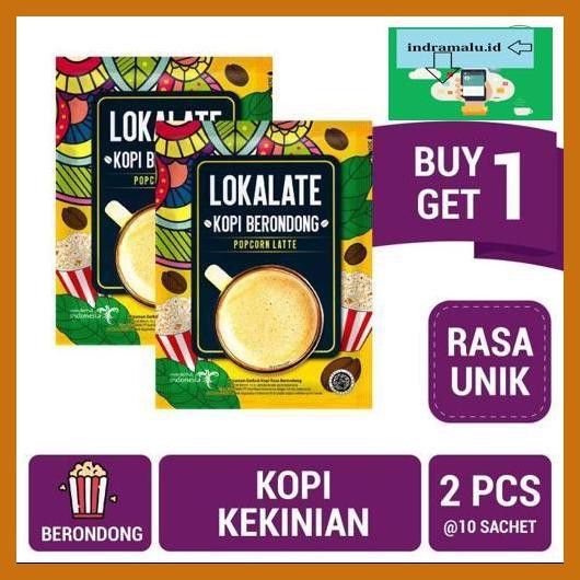 

Tytr7S6- Buy 1 Get 1 Free: Lokalate Kopi Berondong (10 Sch) - Popcorn Latte Re7Rti8-