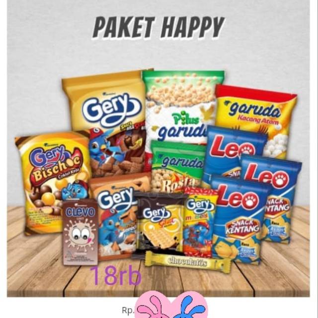 

Paket Happy/Paket snack Ulang Tahun Garuda