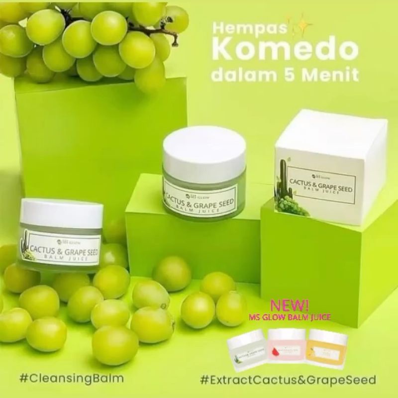 BALM JUICE CLEANSING MS GLOW / PELUNAK KOMEDO MSGLOW