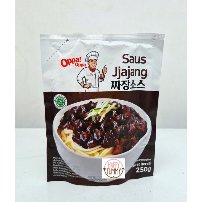 

Oppa saus jjajang pasta kedelai hitam / black bean paste jjajangmyeon sauce 250gr