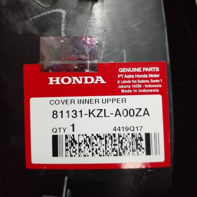 cover legsil kontak atas spacy orisinil HGP81131kzla00za