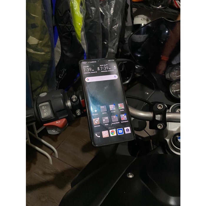 Holder HP Handphone KTC Kytaco Untuk Motor / Mobil dan Sepeda