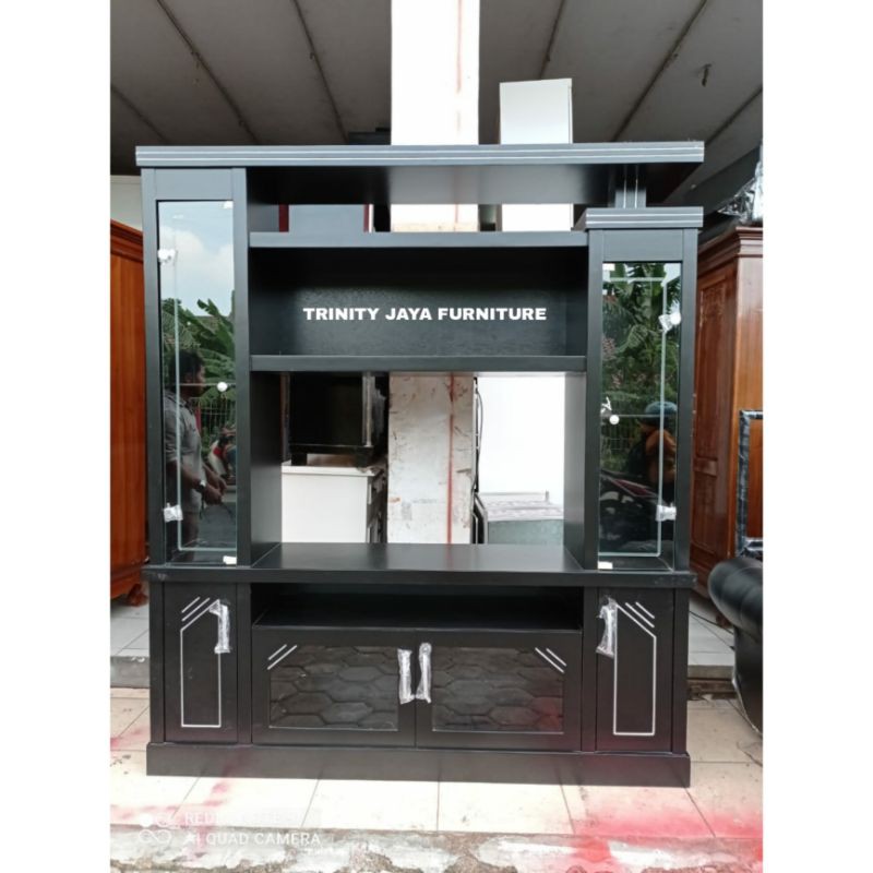 (GRATIS MASKER) Lemari Tv Bufet Tv Pajangan Tv 42in