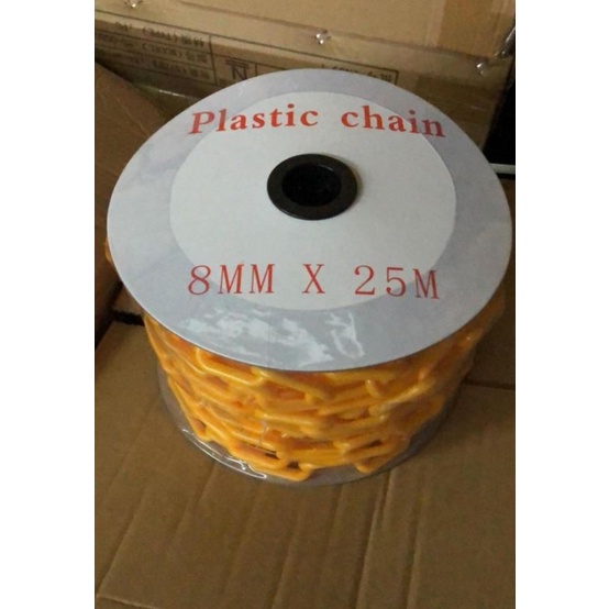 Rantai plastik 8mm 25m plastic chain