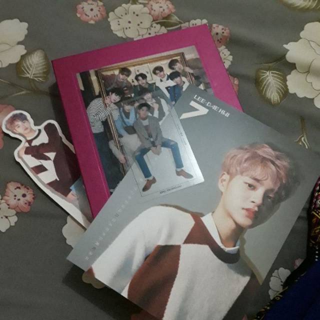 WANNA ONE NOTHING WITHOUT YOU "ONE VERSION" PC ONG SEONGWOO