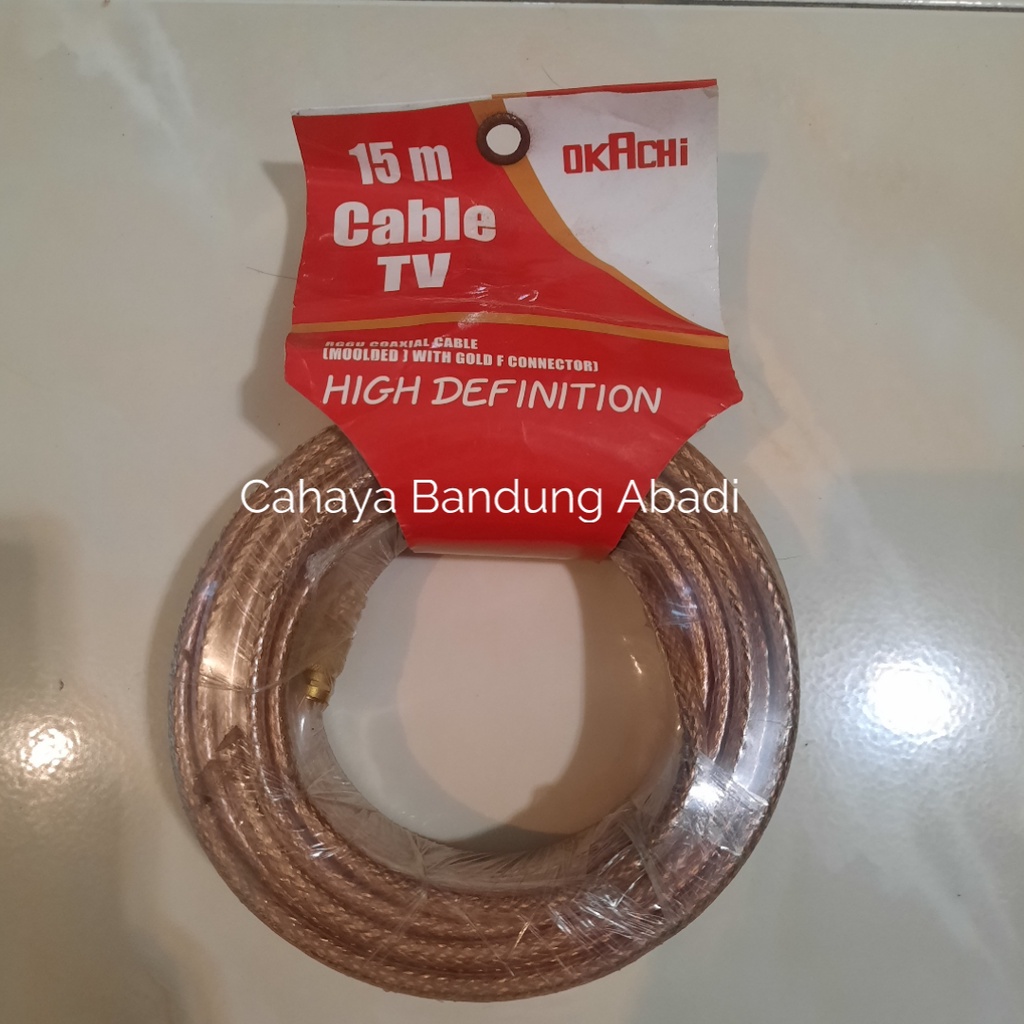 Okachi kabel TV Set 15 Meter