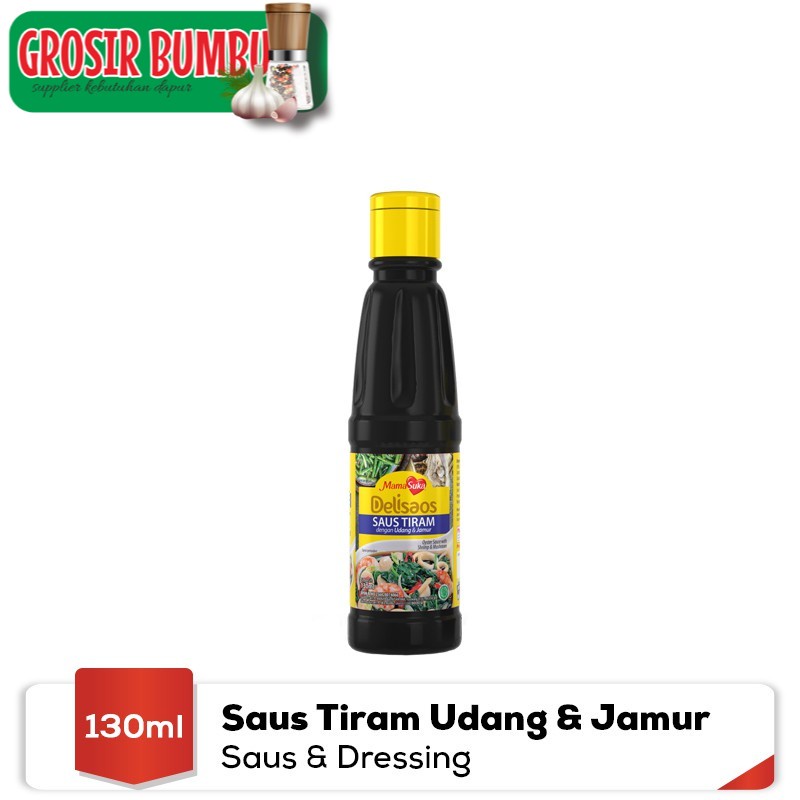 

MamaSuka - Delisaos Saus Tiram Udang & Jamur 130 ml Mama Suka