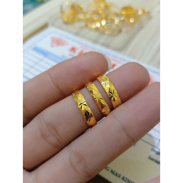 CINCIN DEWASA MAS ASLI KADAR 300