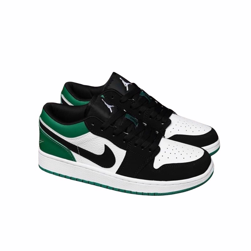 Nike Air Jordan 1 Low White Black Mystic Green