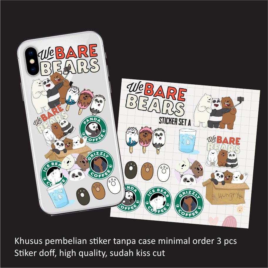 Sticker case We  Bare  bears  Stiker  Tumblr We  Bare  Bears  